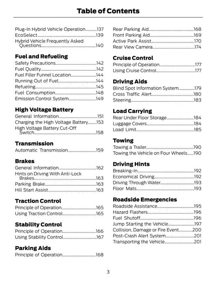 2017 Ford C-Max Hybrid/C-Max Energi Owner's Manual | English