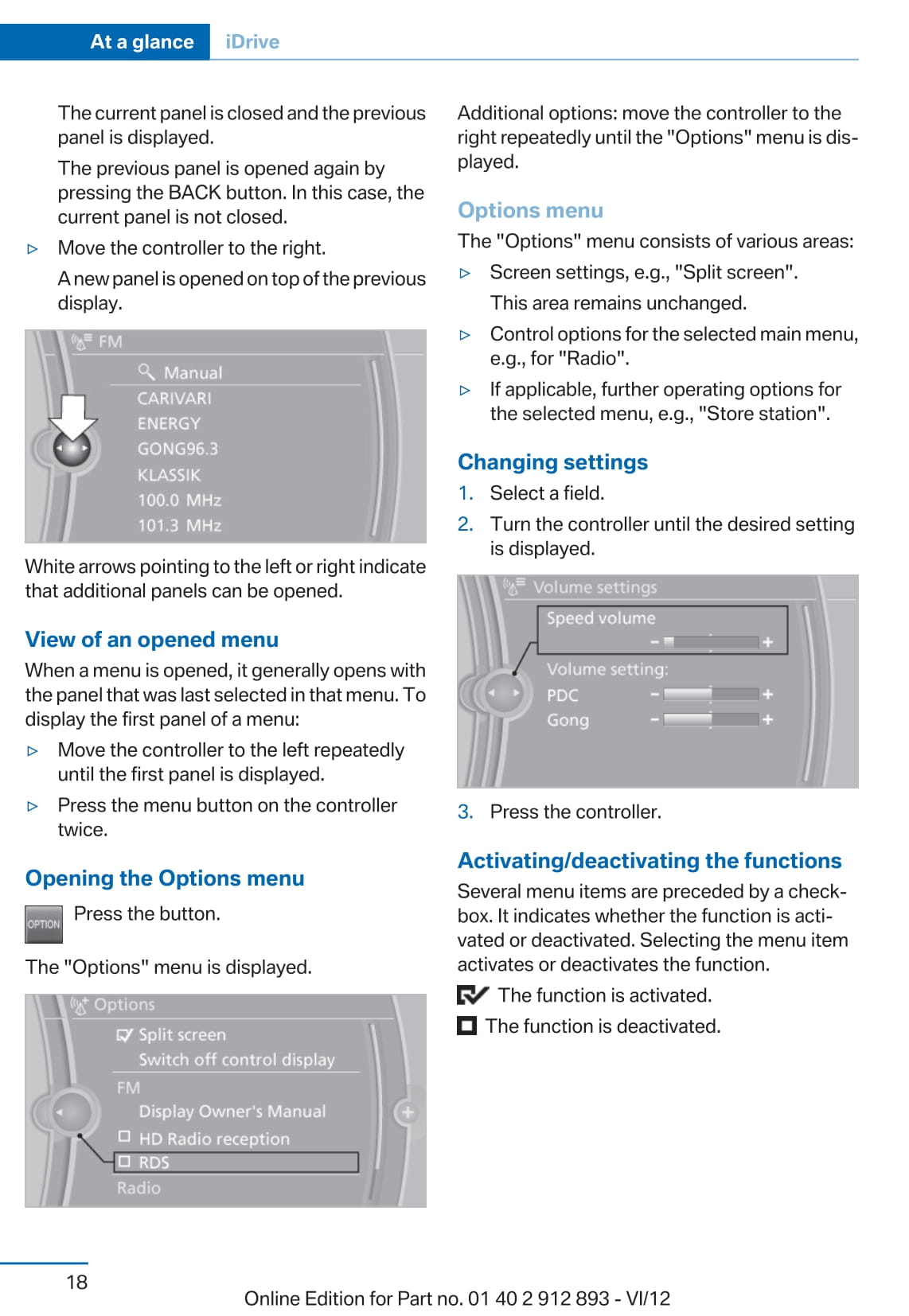 2012 BMW 7 Series/ActiveHybrid 7 Owner's Manual | English