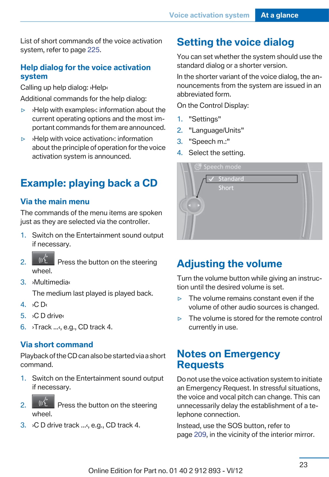 2012 BMW 7 Series/ActiveHybrid 7 Owner's Manual | English