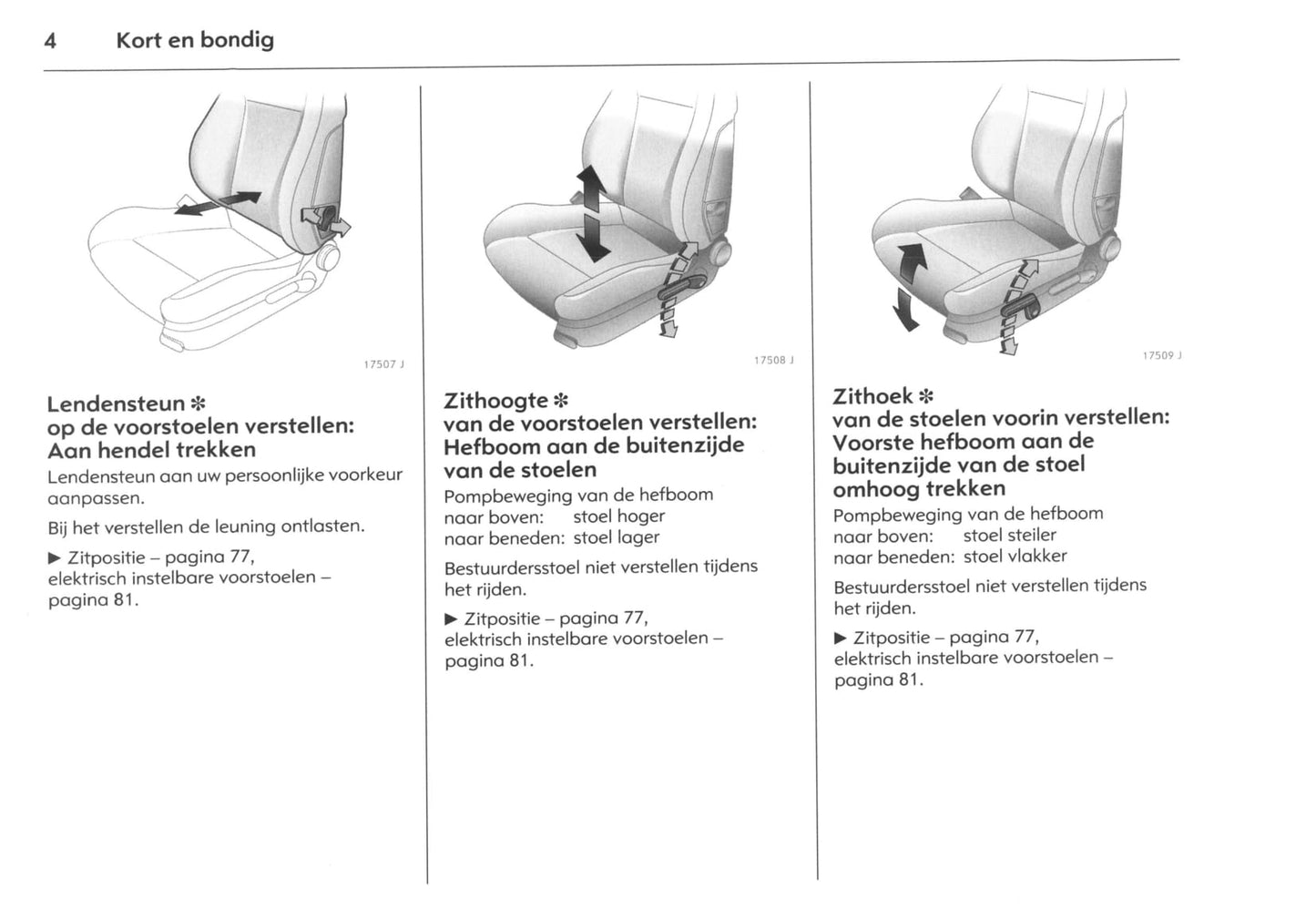 2003-2008 Opel Signum Owner's Manual | Dutch