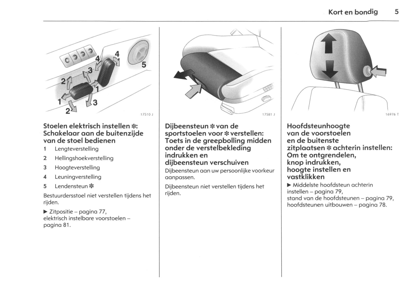 2003-2008 Opel Signum Owner's Manual | Dutch