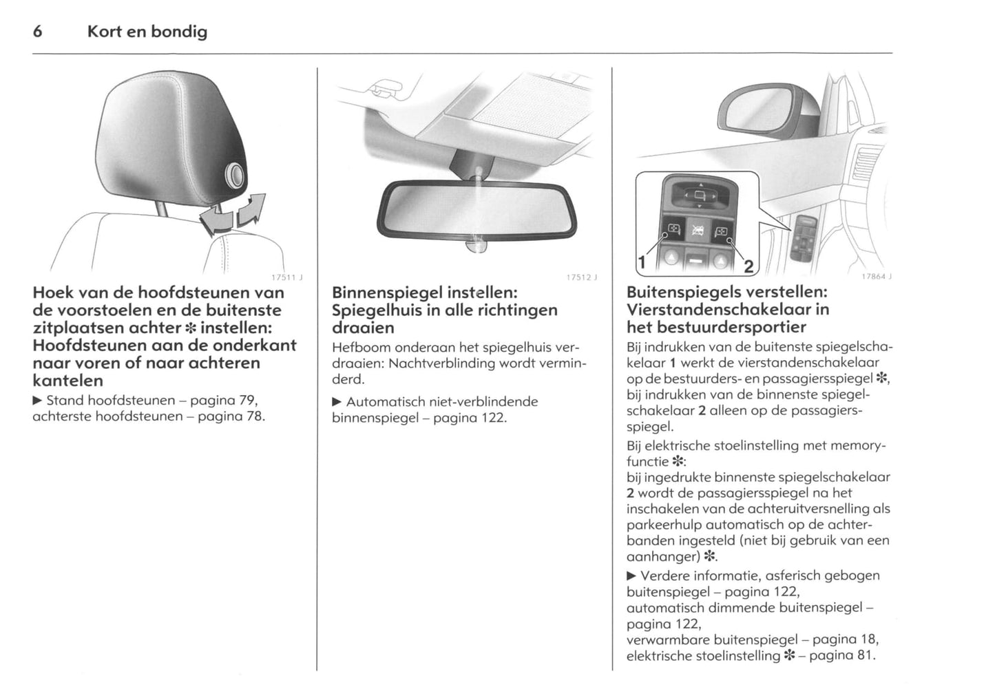 2003-2008 Opel Signum Owner's Manual | Dutch