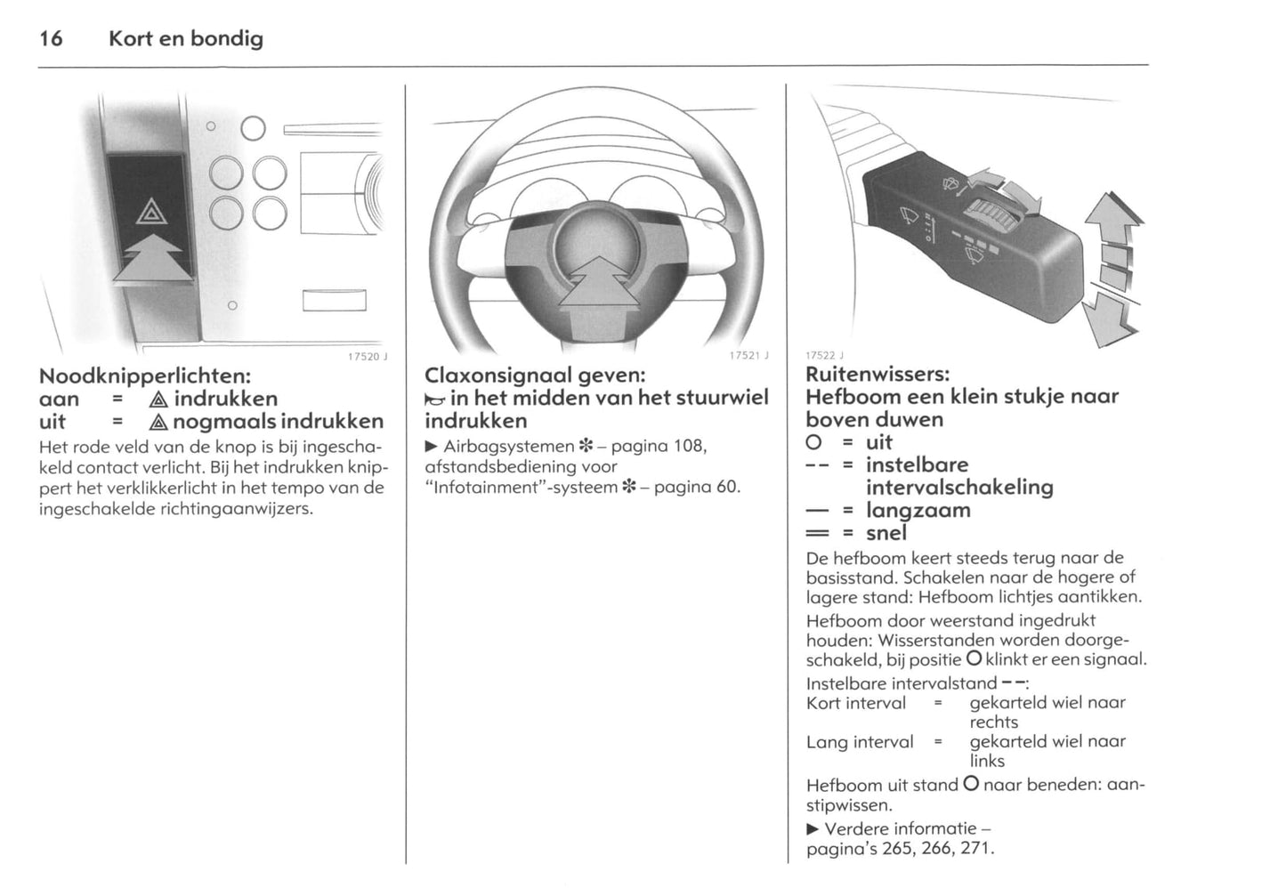 2003-2008 Opel Signum Owner's Manual | Dutch