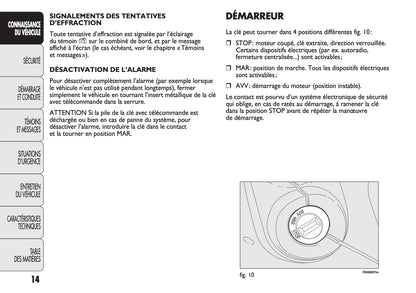 2012-2014 Fiat Ducato Manuel du propriétaire | Français