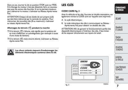 2012-2014 Fiat Ducato Manuel du propriétaire | Français