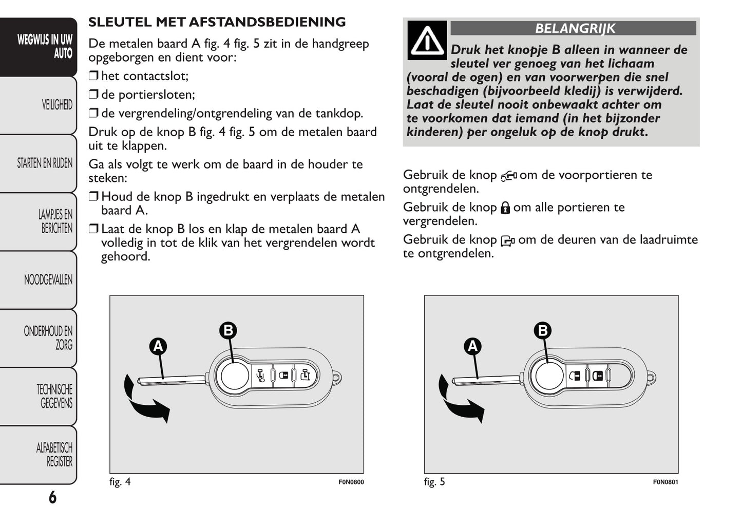 2013-2014 Fiat Ducato Owner's Manual | Dutch