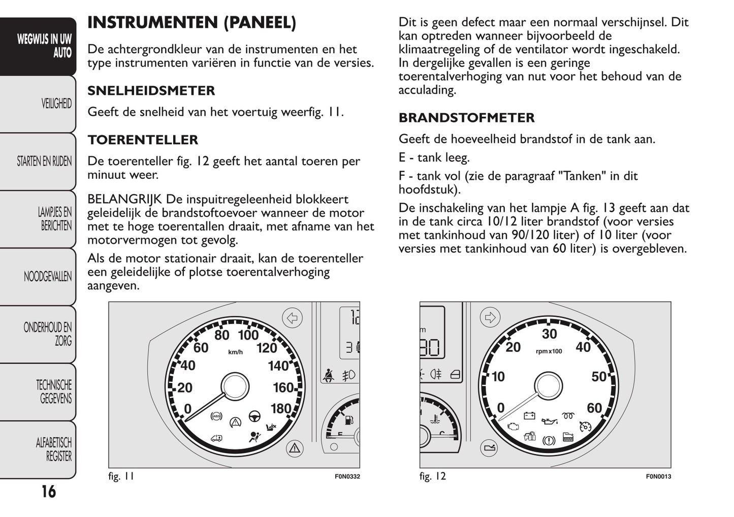 2013-2014 Fiat Ducato Owner's Manual | Dutch