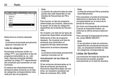 Opel Zafira Manual de infoentretenimiento 2016 - 2019