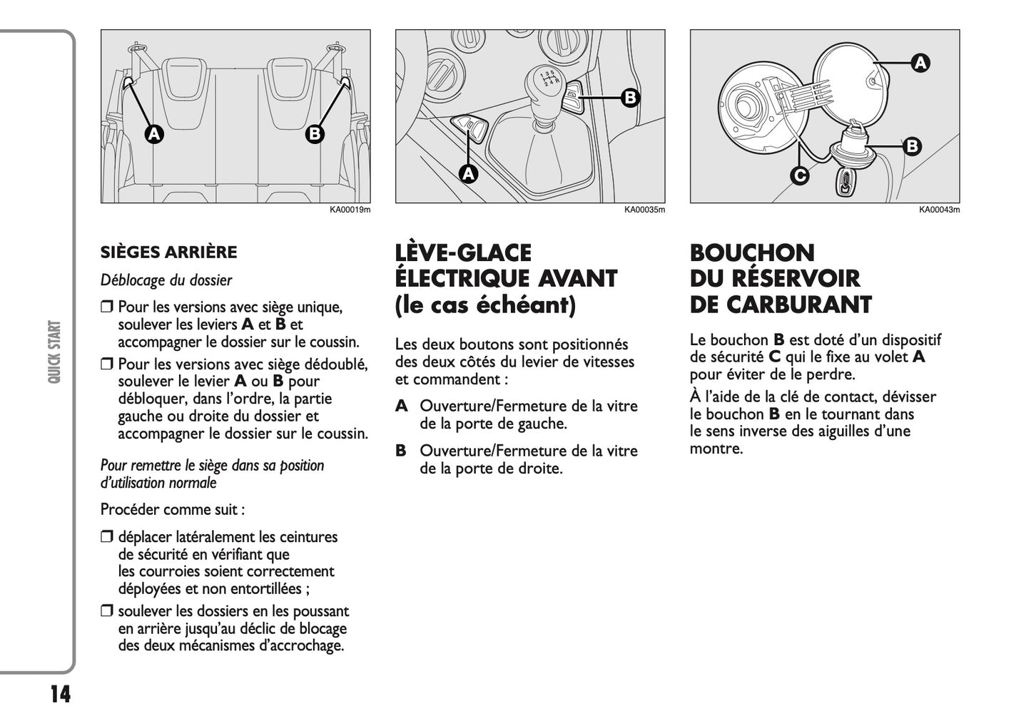 2010-2014 Ford Ka Owner's Manual | French