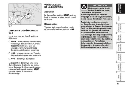 2010-2014 Ford Ka Owner's Manual | French