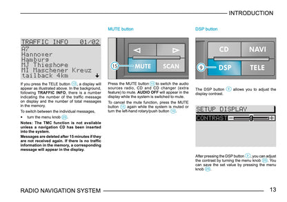 Skoda Radio Navigation System Owner's Manual 2003