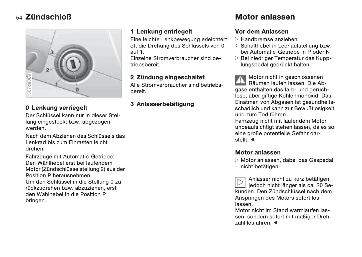 1996-2002 BMW Z3 Manuel du propriétaire | Allemand