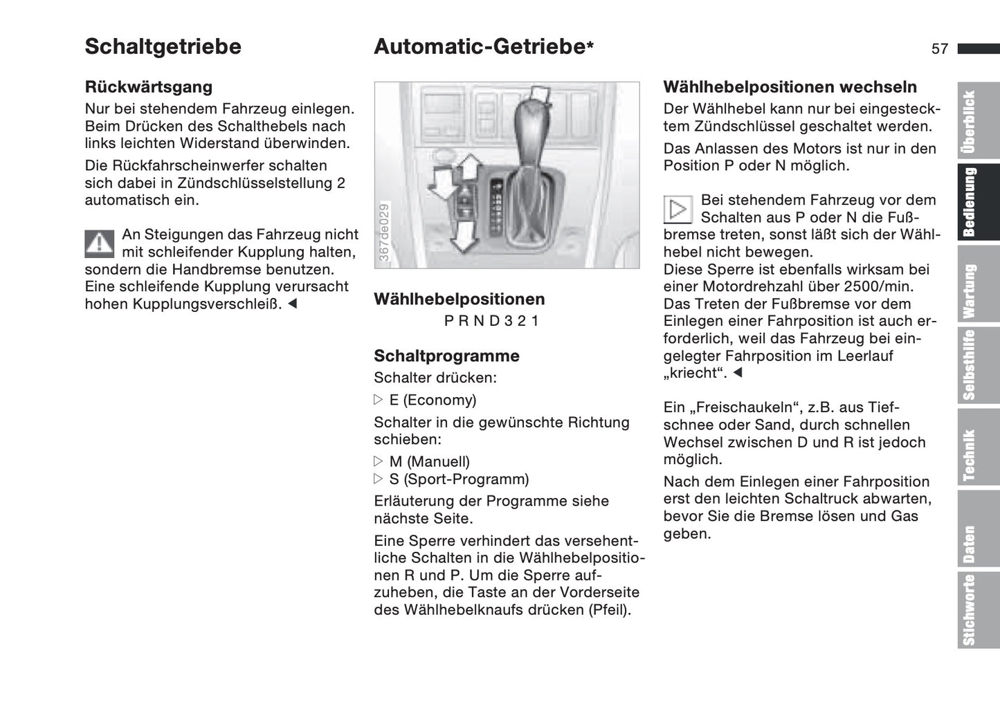 1996-2002 BMW Z3 Manuel du propriétaire | Allemand