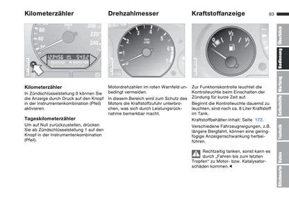 1996-2002 BMW Z3 Manuel du propriétaire | Allemand