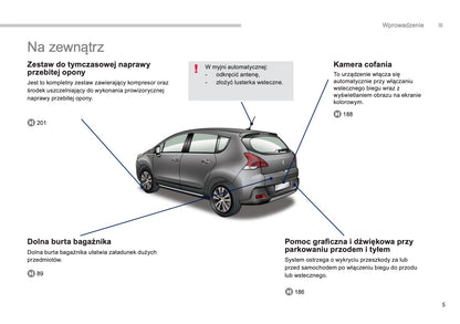 2013-2014 Peugeot 3008 HYbrid4 Manuel du propriétaire | Polonais