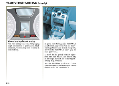 2003-2005 Renault Mégane Manuel du propriétaire | Néerlandais