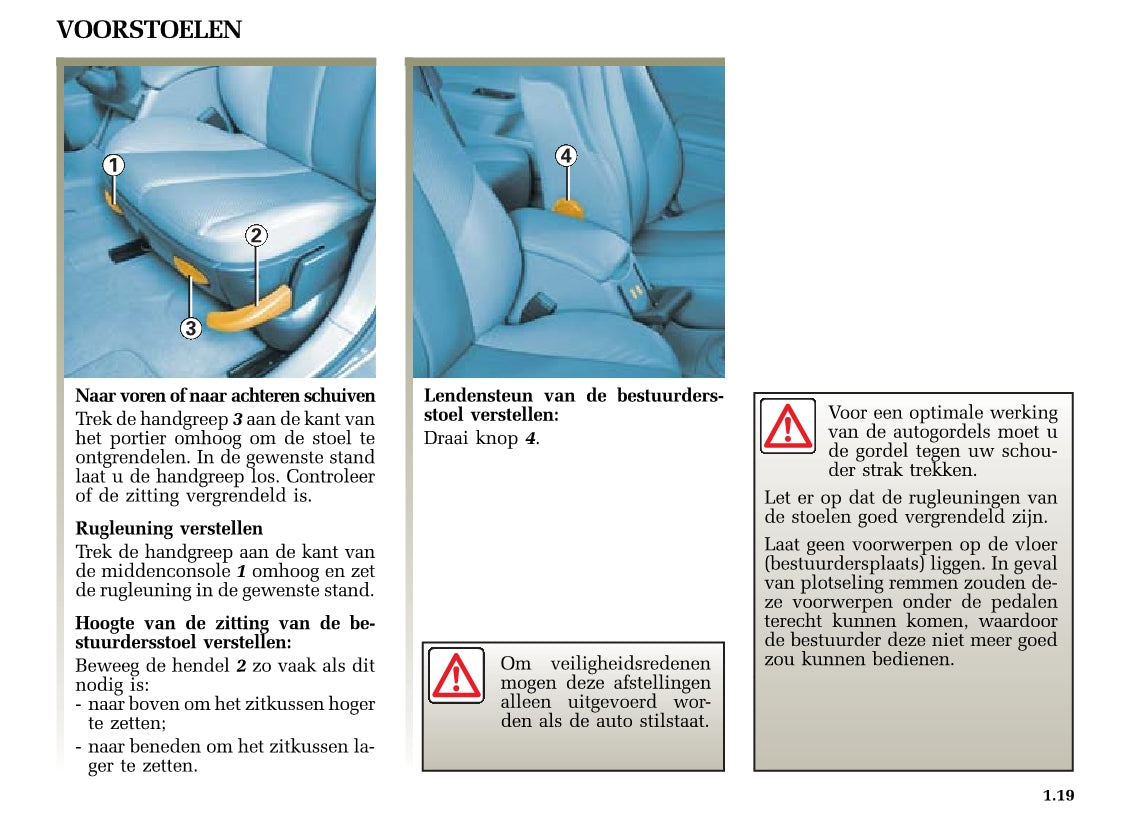 2003-2005 Renault Mégane Manuel du propriétaire | Néerlandais