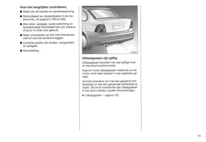 1995-1999 Opel Vectra Manuel du propriétaire | Néerlandais