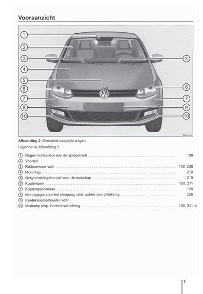 2009-2014 Volkswagen Polo Manuel du propriétaire | Néerlandais