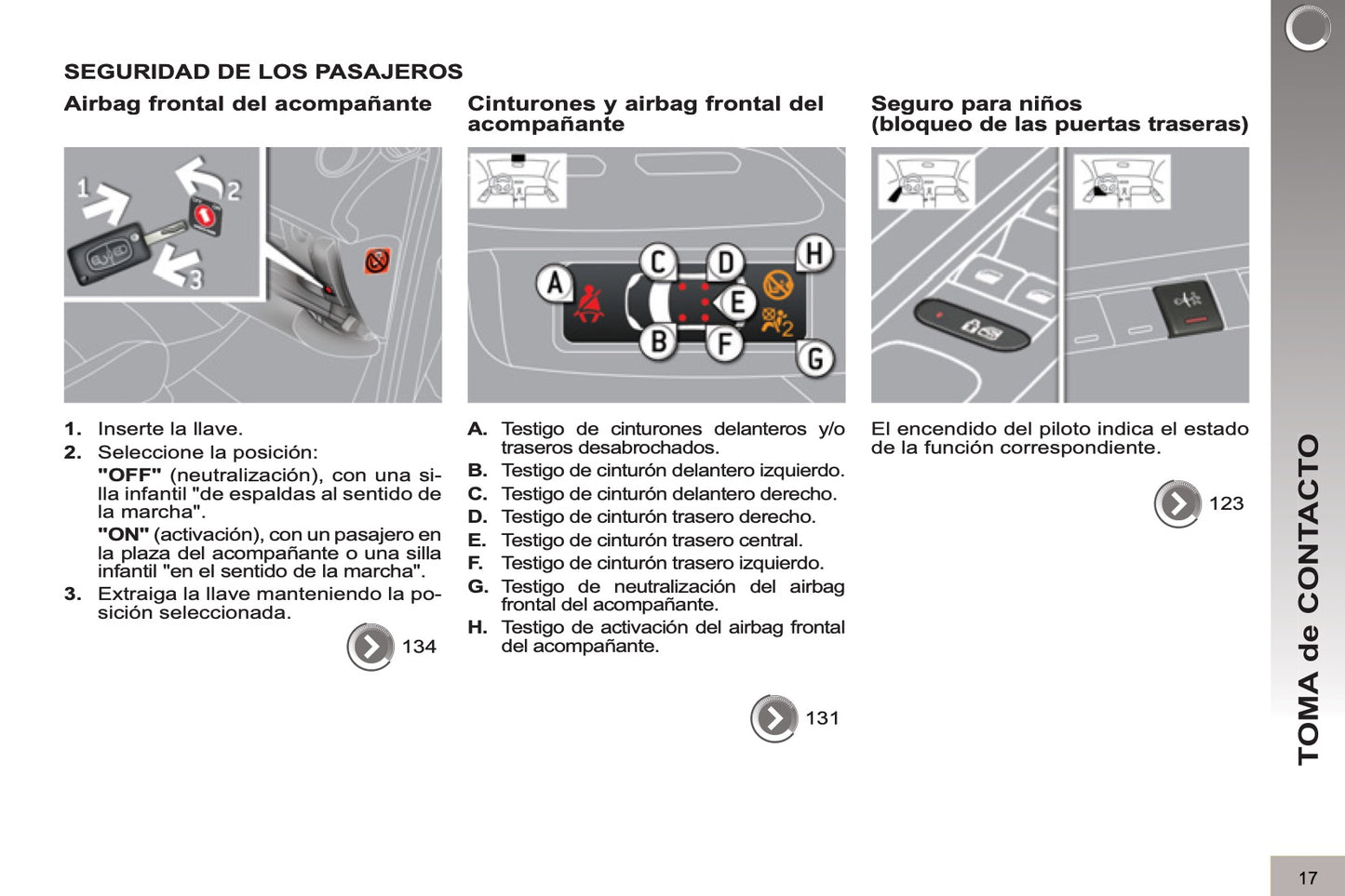 2012-2013 Peugeot 3008 Manuel du propriétaire | Espagnol