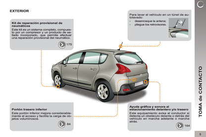 2012-2013 Peugeot 3008 Manuel du propriétaire | Espagnol