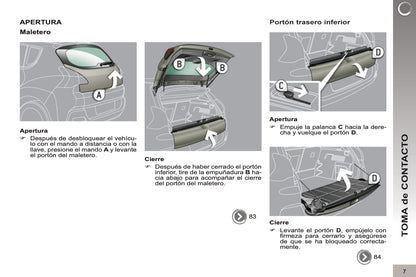 2012-2013 Peugeot 3008 Manuel du propriétaire | Espagnol