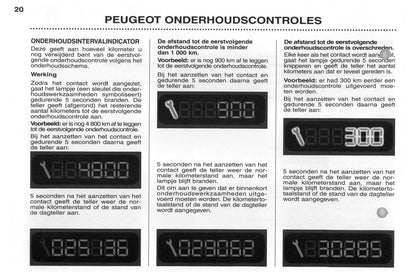 2002-2003 Peugeot 206/206 SW Manuel du propriétaire | Néerlandais