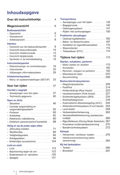 2012-2015 Volkswagen Golf Owner's Manual | Dutch