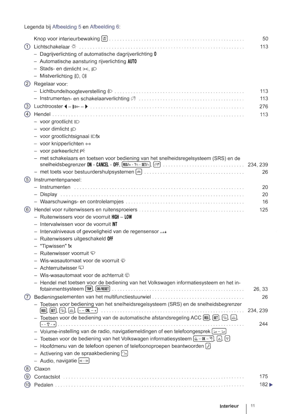 2012-2015 Volkswagen Golf Owner's Manual | Dutch