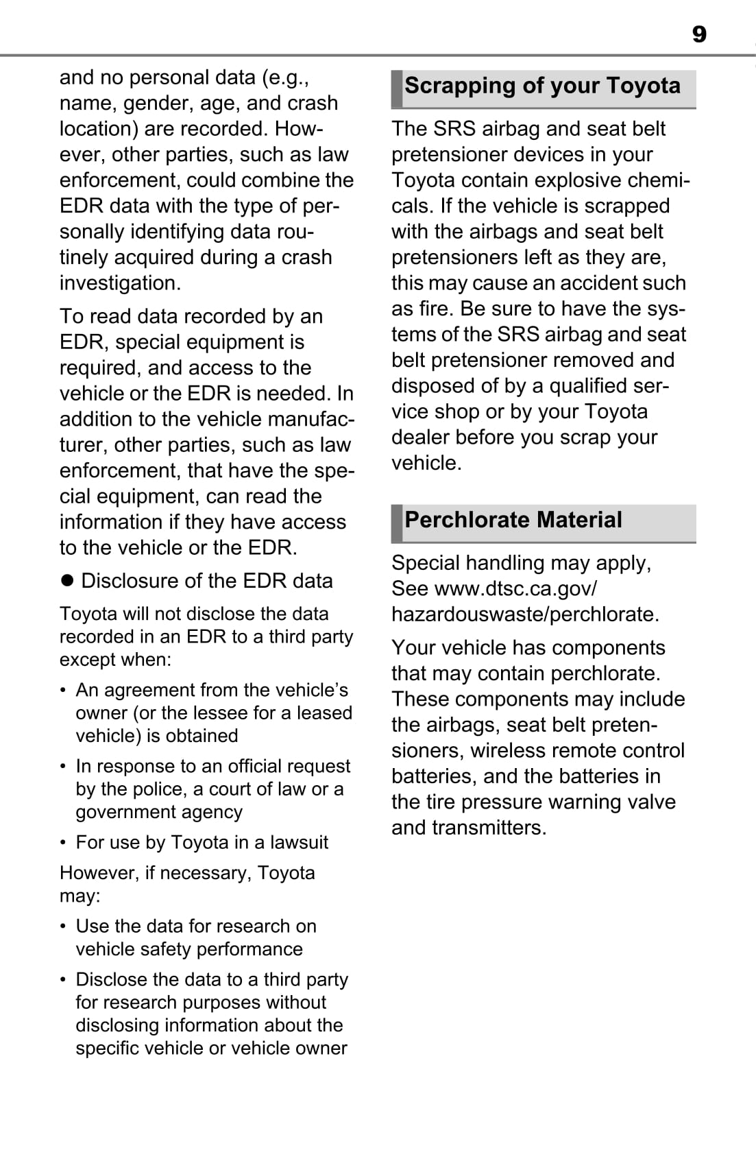 2022 Toyota Sienna Hybrid Owner's Manual | English