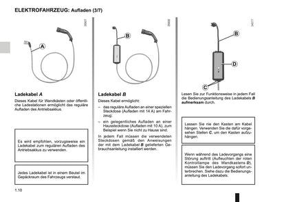 2014-2015 Renault Kangoo Z.E. Owner's Manual | German