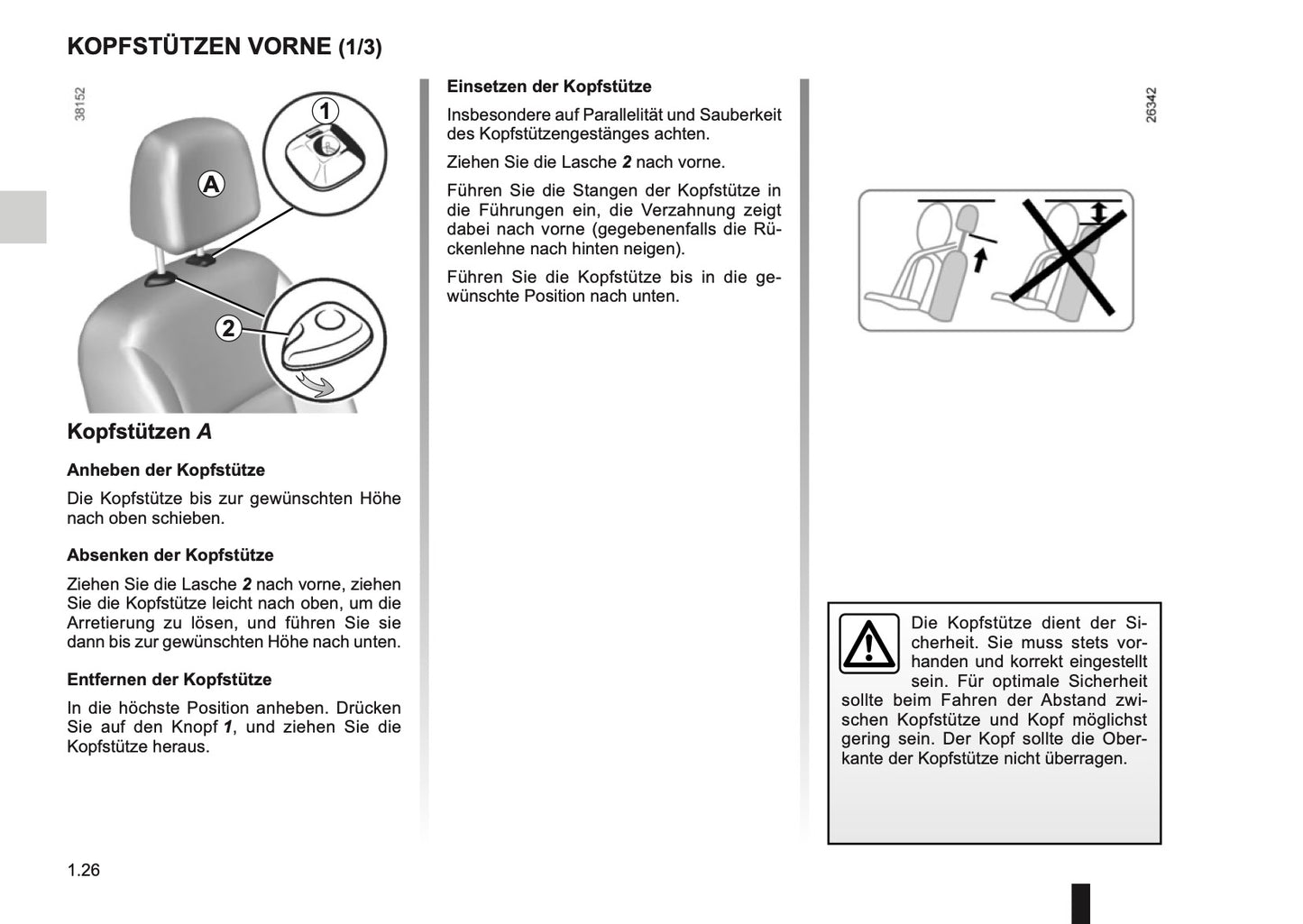 2014-2015 Renault Kangoo Z.E. Owner's Manual | German