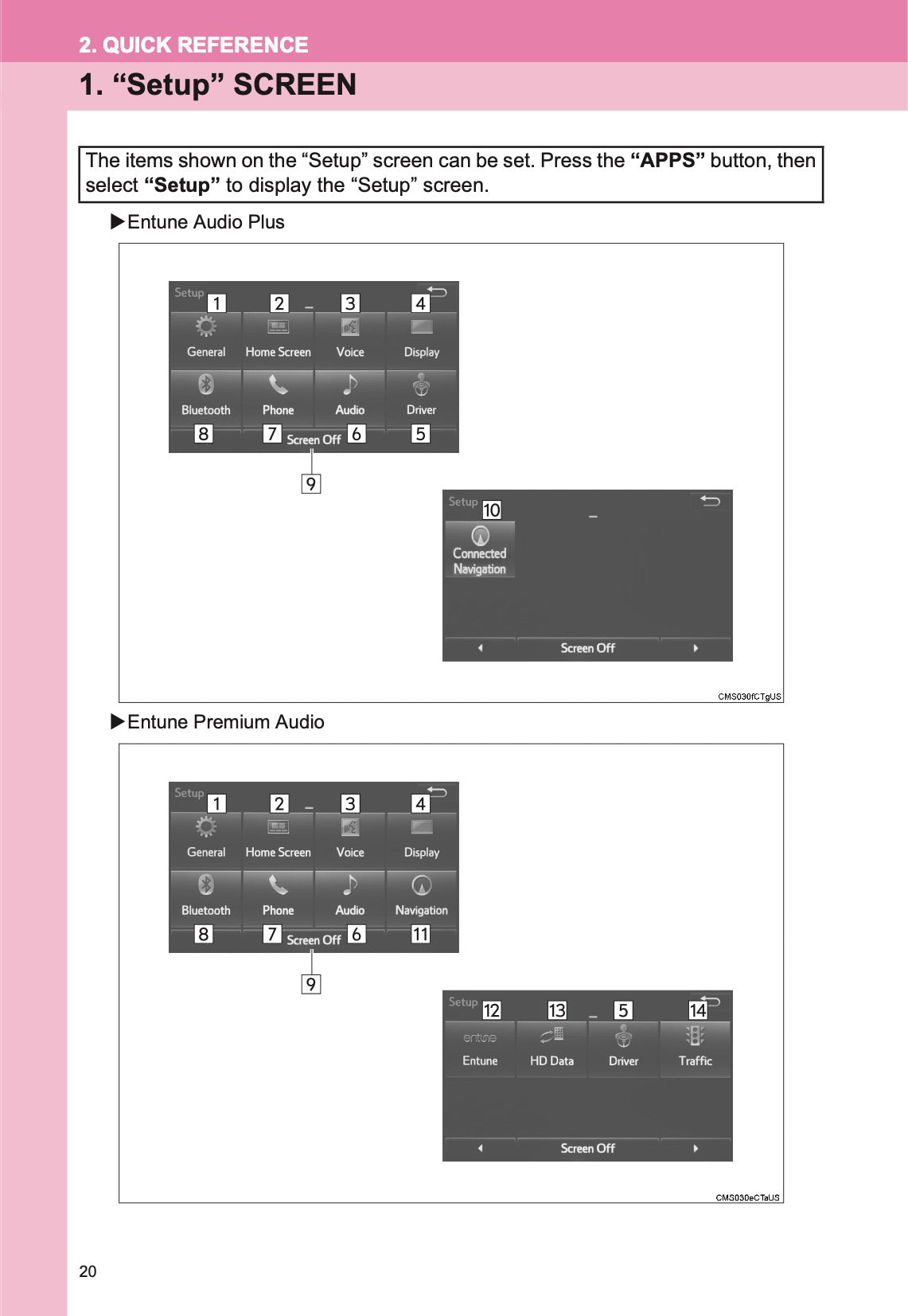 Toyota 4Runner Navigation And Multimedia System Owner's Manual 2013 - 2017