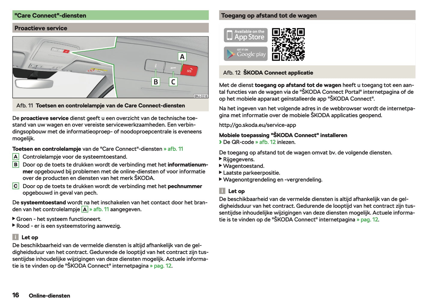 2018-2019 Skoda Fabia Owner's Manual | Dutch