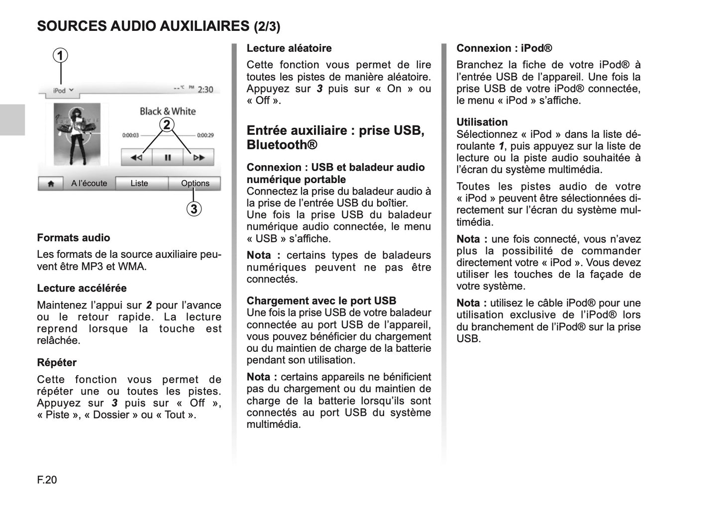 Renault Media-Nav Evolution Guide d'utilisation 2015