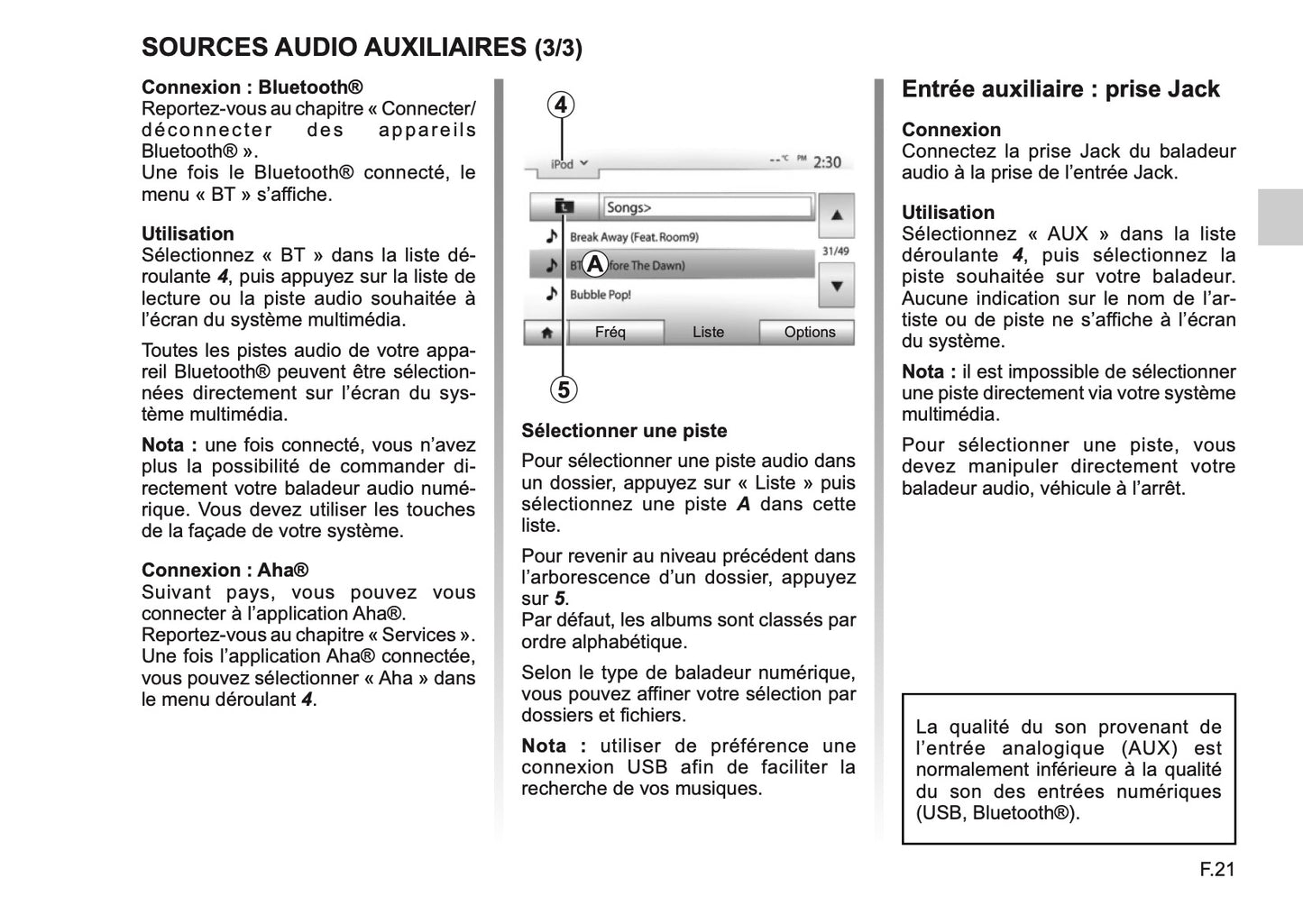 Renault Media-Nav Evolution Guide d'utilisation 2015