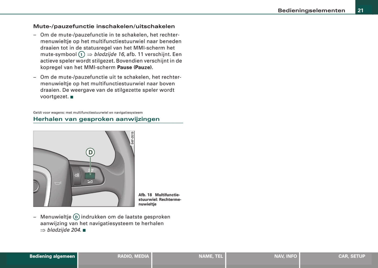 Audi Infotainment MMI Handleiding