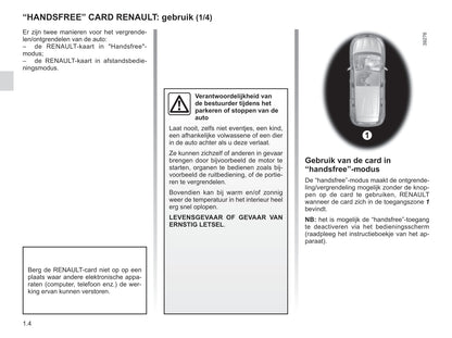 2018-2019 Renault Espace Owner's Manual | Dutch