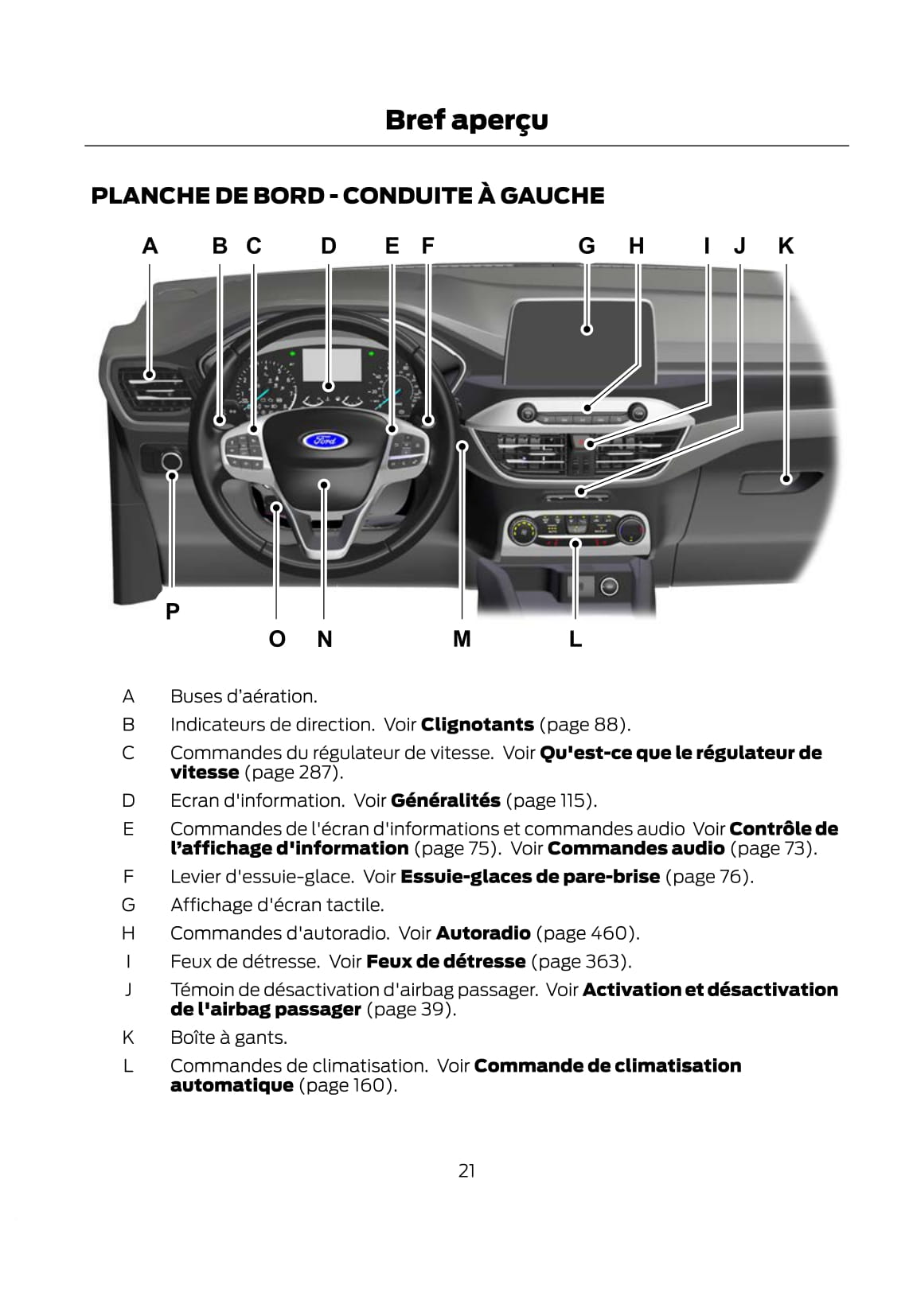 2021 Ford Kuga Manuel du propriétaire | Français
