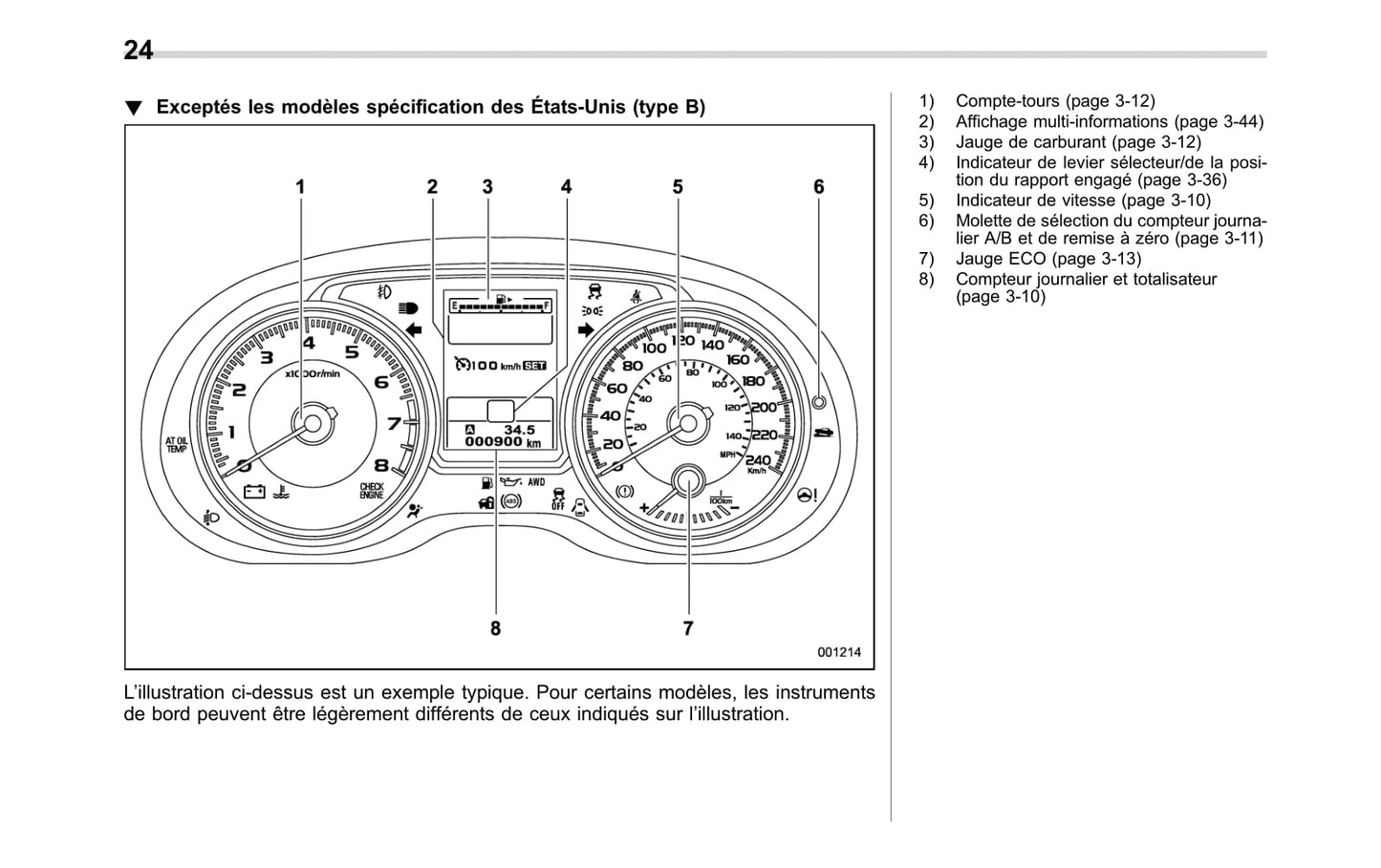 2017 Subaru Crosstrek Owner's Manual | French