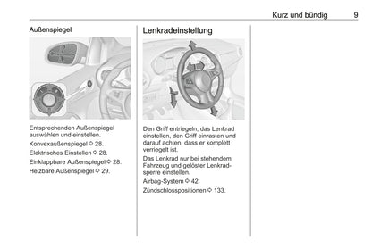 2018-2019 Opel Adam Owner's Manual | German