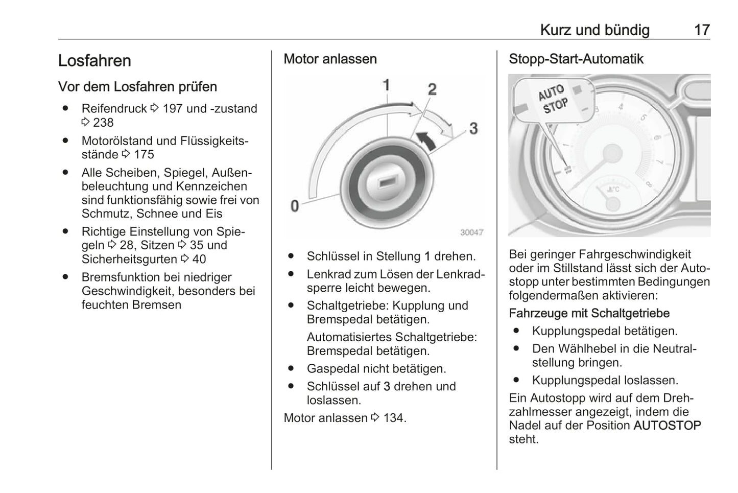 2018-2019 Opel Adam Owner's Manual | German