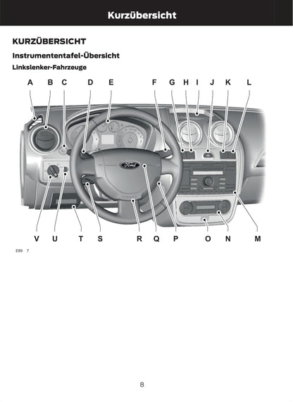 2011-2012 Ford Fusion Owner's Manual | German