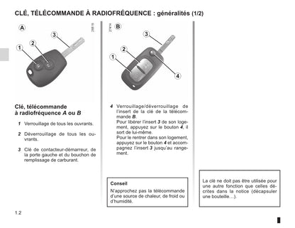 2010-2013 Renault Wind Manuel du propriétaire | Français