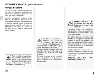 2010-2013 Renault Wind Manuel du propriétaire | Français