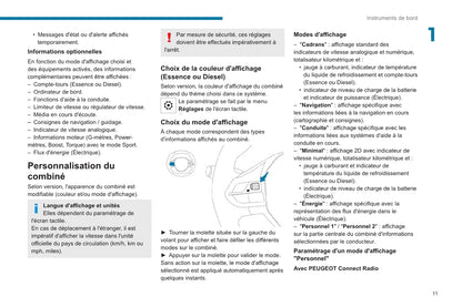 2020-2023 Peugeot 2008/e-2008 Owner's Manual | French