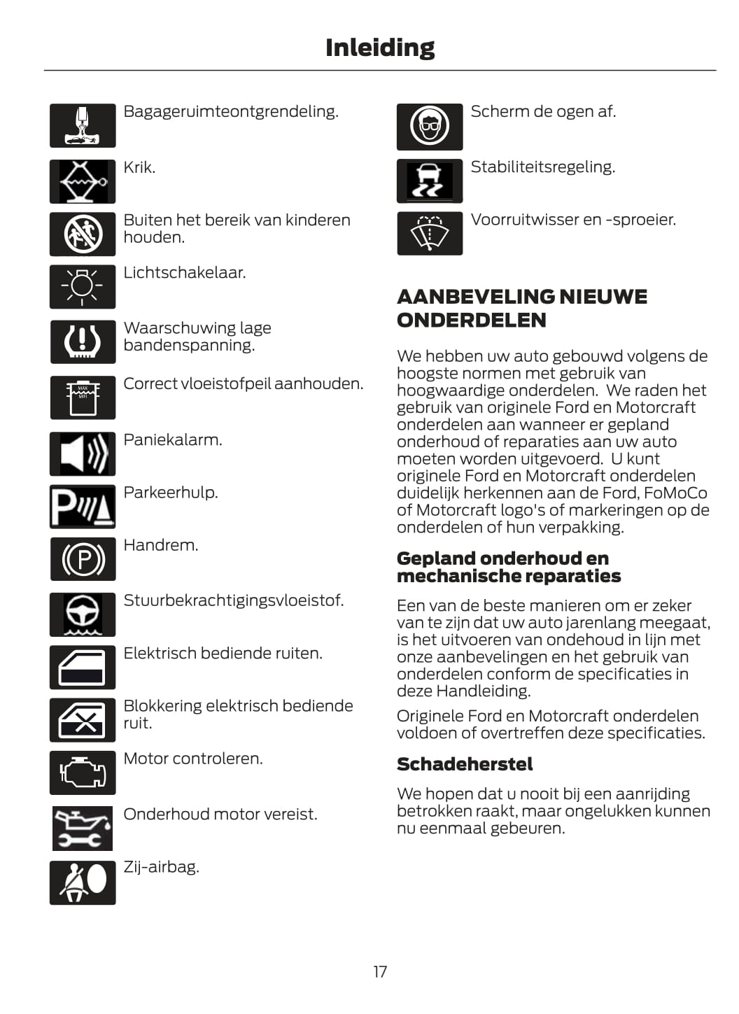 2020-2021 Ford Puma Owner's Manual | Dutch