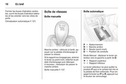 2010-2015 Opel Antara Manuel du propriétaire | Français