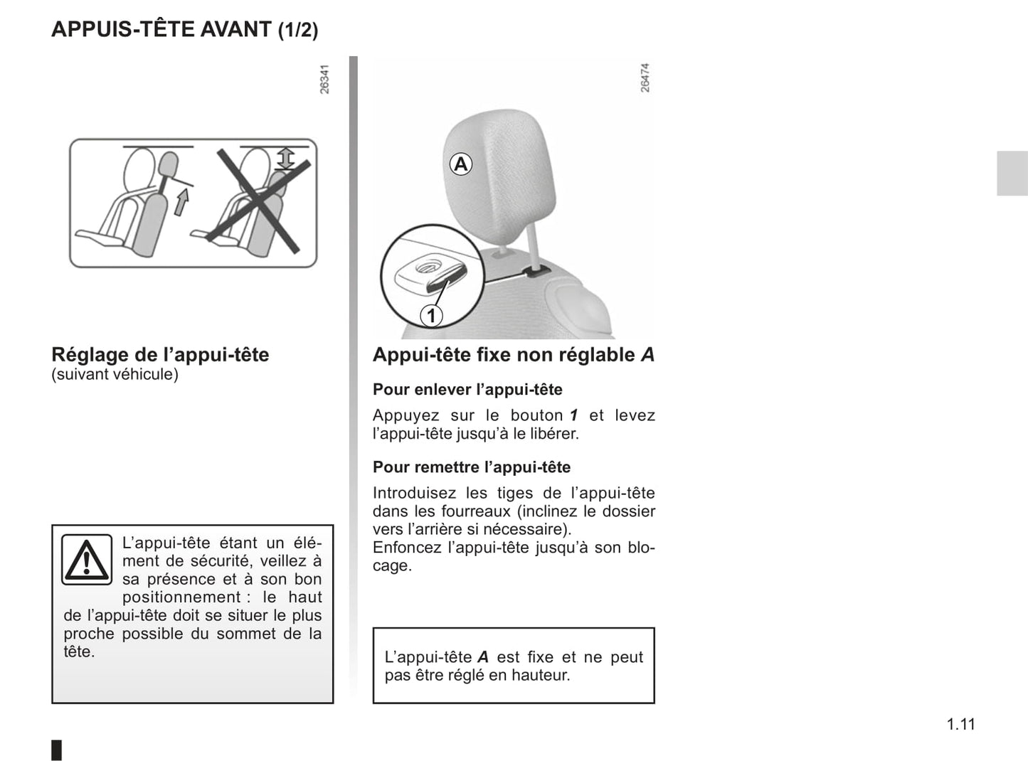 2012-2014 Renault Twingo Manuel du propriétaire | Français