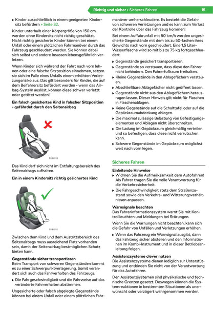 2019-2020 Skoda Scala Owner's Manual | German